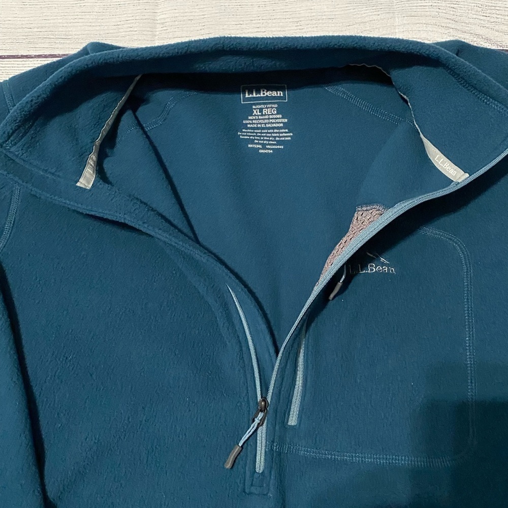LL Bean fleece sweater - Picture 5 of 5